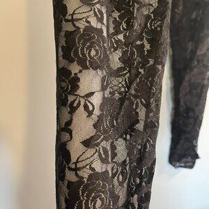 Black Lace Leggings ~ New ~ Never Worn ~ Size XL ~ Always SEXY!